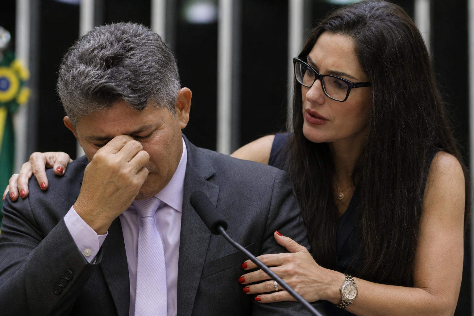 ENOCK CAVALCANTI: Candidatura de Janaina Riva, disputando o Senado com apoio do PL, deixa Zé Medeiros pateticamente destruido