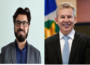 Acusado de assédio judicial contra imprensa, Mauro Mendes xinga jornalista Alexandre Aprá de “vagabundo”