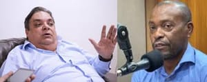Gilmar Fabris e Henrique Lopes abraçados na campanha. As contradições e esquisitices que a frente ampla do Lula impõe na política