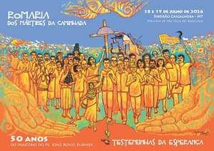 RIBEIRÃO CASCALHEIRA, MT - 8ª Romaria dos Mártires da Caminhada faz memória aos 50 anos do martírio do padre João Bosco Burnier